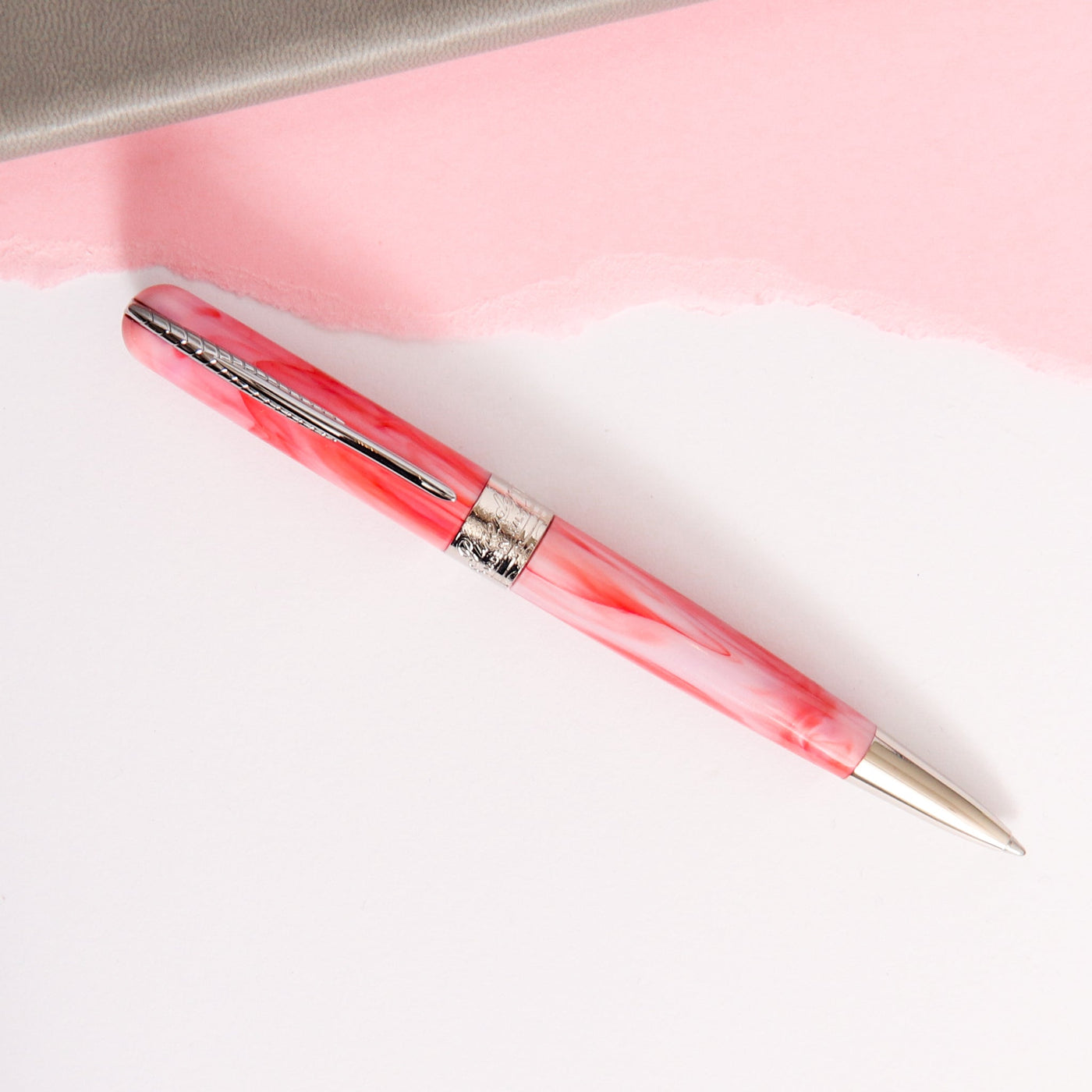 Pineider Avatar UR Angel Skin Ballpoint Pen Pink
