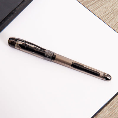 Pineider Avatar UR Demo Black Fume Fountain Pen Capped