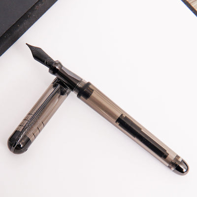 Pineider Avatar UR Demo Black Fume Fountain Pen