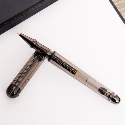 Pineider Avatar UR Demo Black Fume Rollerball Pen