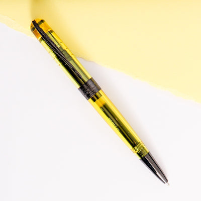 Pineider Avatar UR Demo Black Lemon Ballpoint Pen Yellow