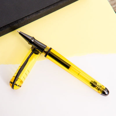 Pineider Avatar UR Demo Black Lemon Rollerball Pen