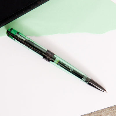 Pineider Avatar UR Demo Black Mint Ballpoint Pen Demonstrator