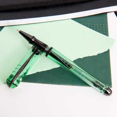 Pineider Avatar UR Demo Black Mint Rollerball Pen