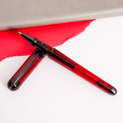 Pineider Avatar UR Demo Black Wine Red Rollerball Pen