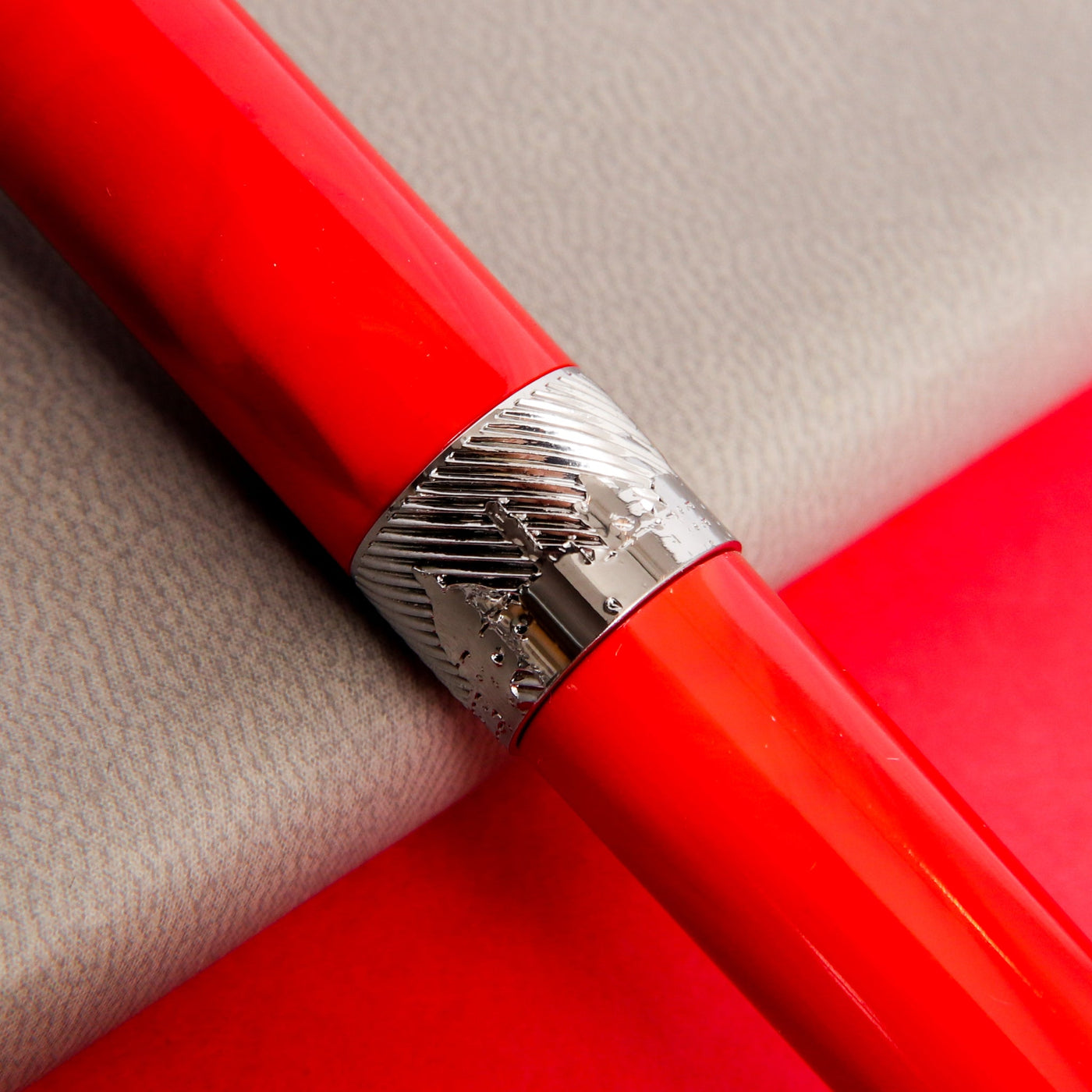 Pineider Avatar UR Devil Red Ballpoint Pen Engravings
