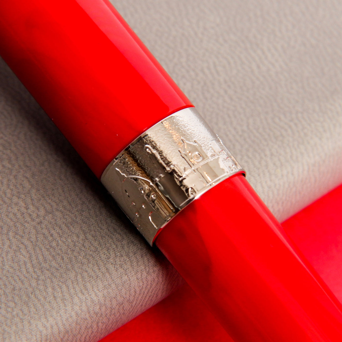 Pineider Avatar UR Devil Red Rollerball Pen Engravings