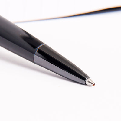 Pineider Avatar UR Glossy Black Ballpoint Pen Smooth Writing Tip