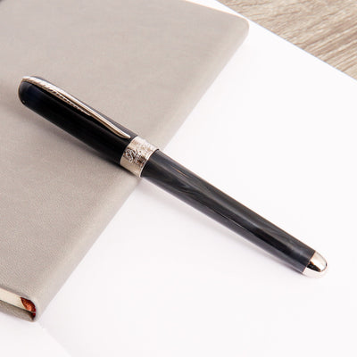 Pineider Avatar UR Graphene Black Rollerball Pen Capped