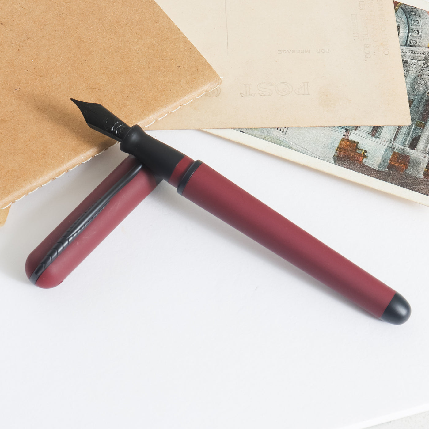 Pineider Avatar UR Matte Cherry Fountain Pen