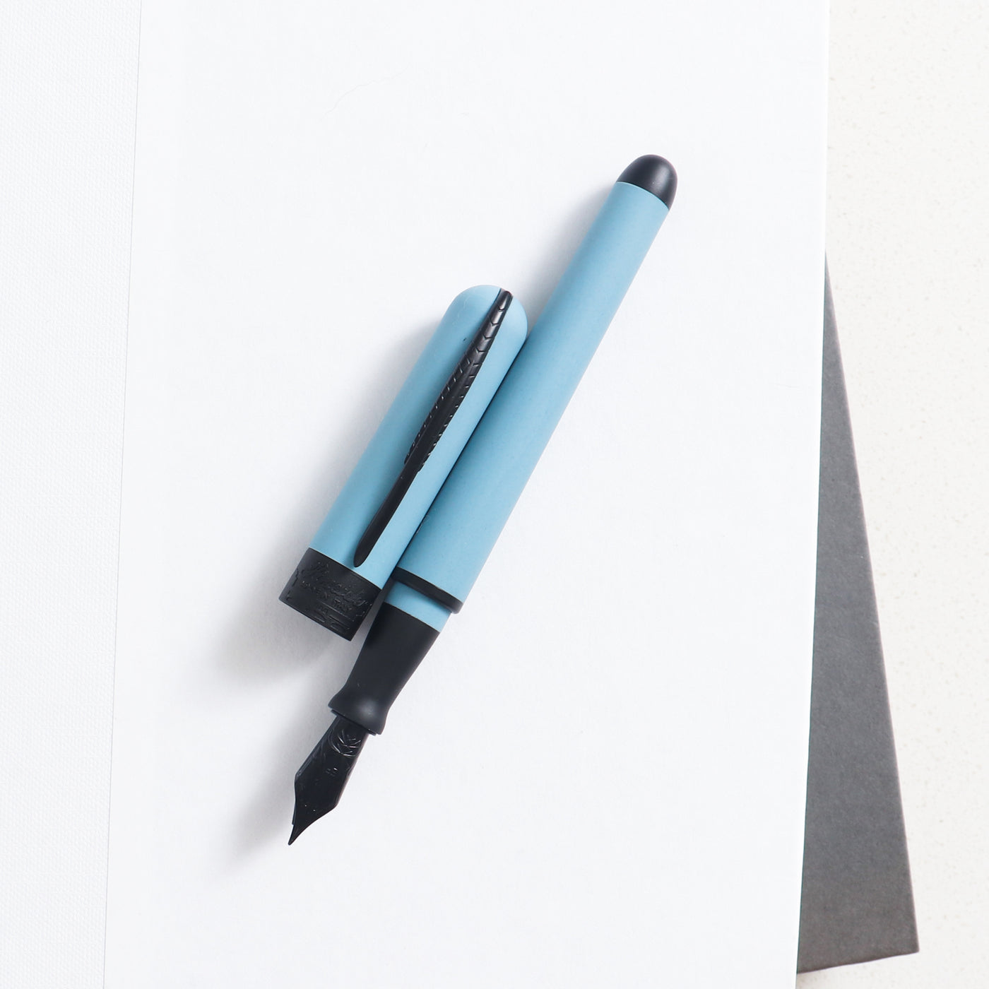 Pineider Avatar UR Matte Ice Blue Fountain Pen