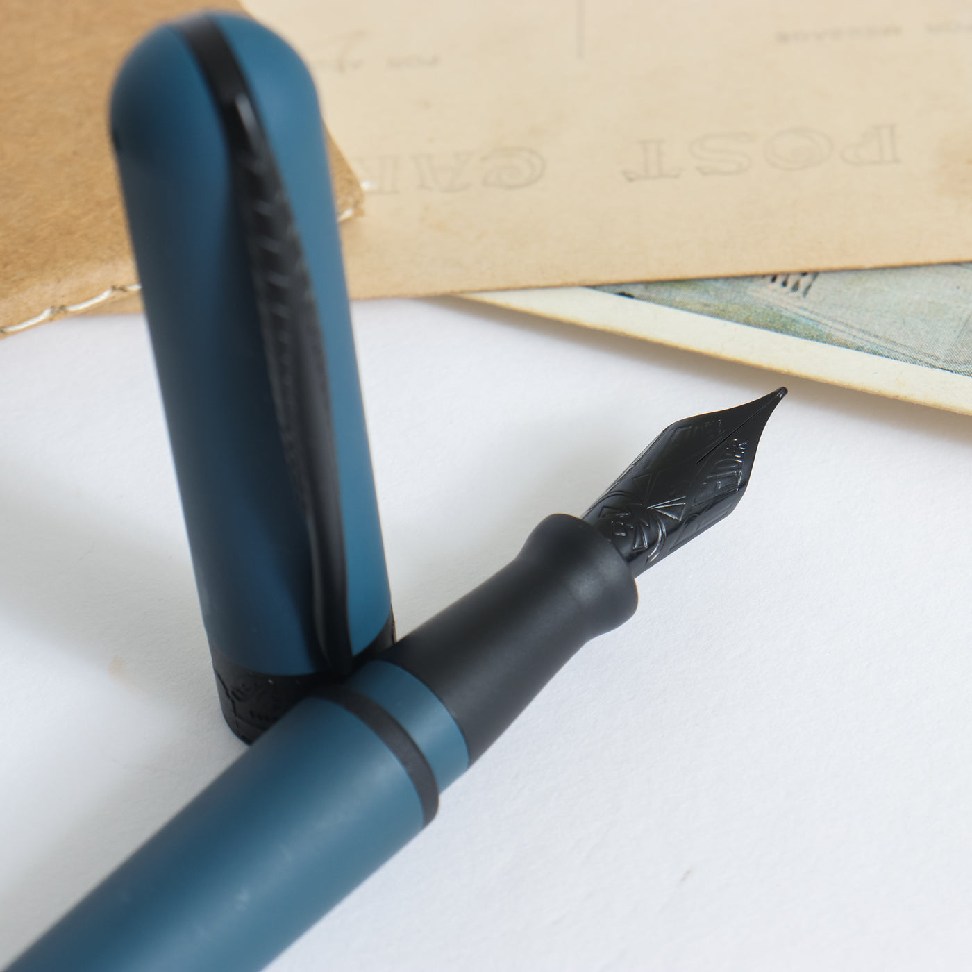 Pineider Avatar UR Matte Lapis Blue Fountain Pen