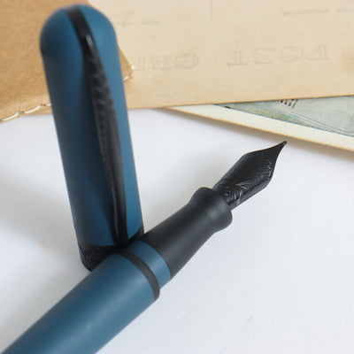 Pineider Avatar UR Matte Lapis Blue Fountain Pen