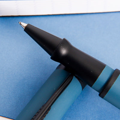 Pineider Avatar UR Matte Lapis Blue Rollerball Pen Smooth Tip