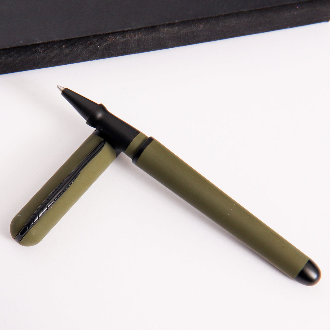 Pineider Avatar UR Matte Military Green Rollerball Pen