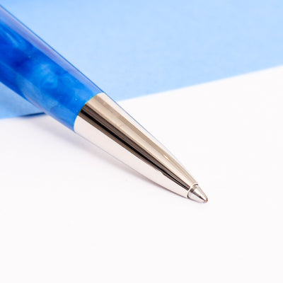 Pineider Avatar UR Neptune Blue Ballpoint Pen Tip