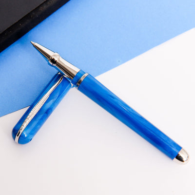 Pineider Avatar UR Neptune Blue Rollerball Pen
