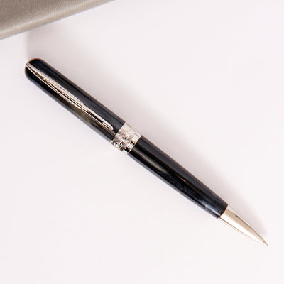 Pineider Avatar UR Riace Bronze Ballpoint Pen Silver Trim