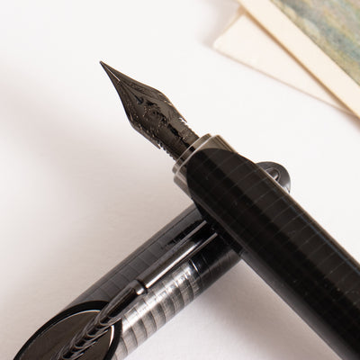 Pineider Back to the Future Black Trim Fountain Pen