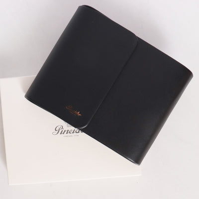 Pineider Black Leather Six Pen Case