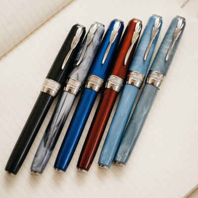Pineider Full Metal Jacket Fountain Pen - Steel Nib