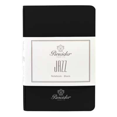 Pineider Jazz 9x14cm Black Notebook