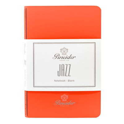 Pineider Jazz 9x14cm Orange Notebook