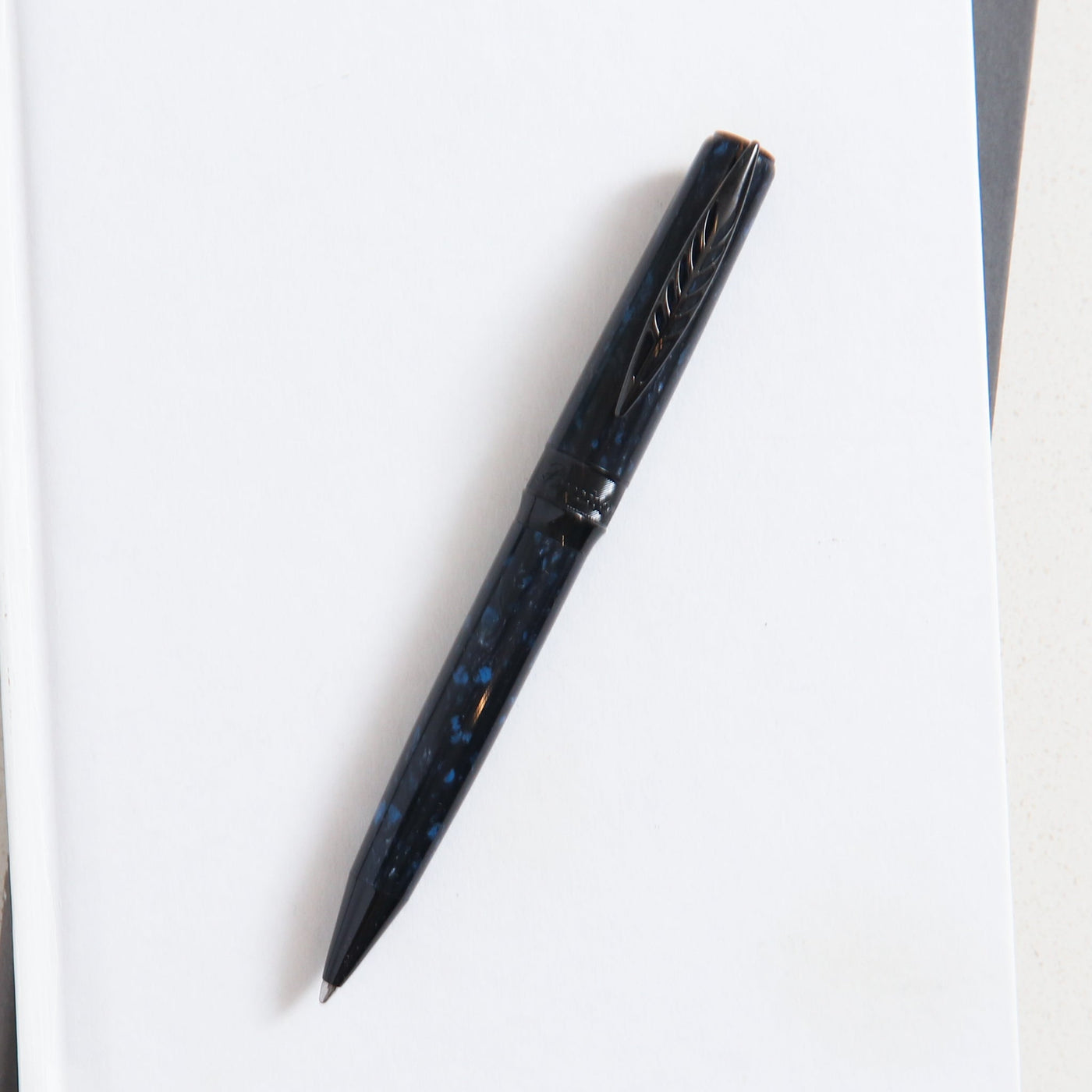 Pineider Rocco Blue Ballpoint Pen