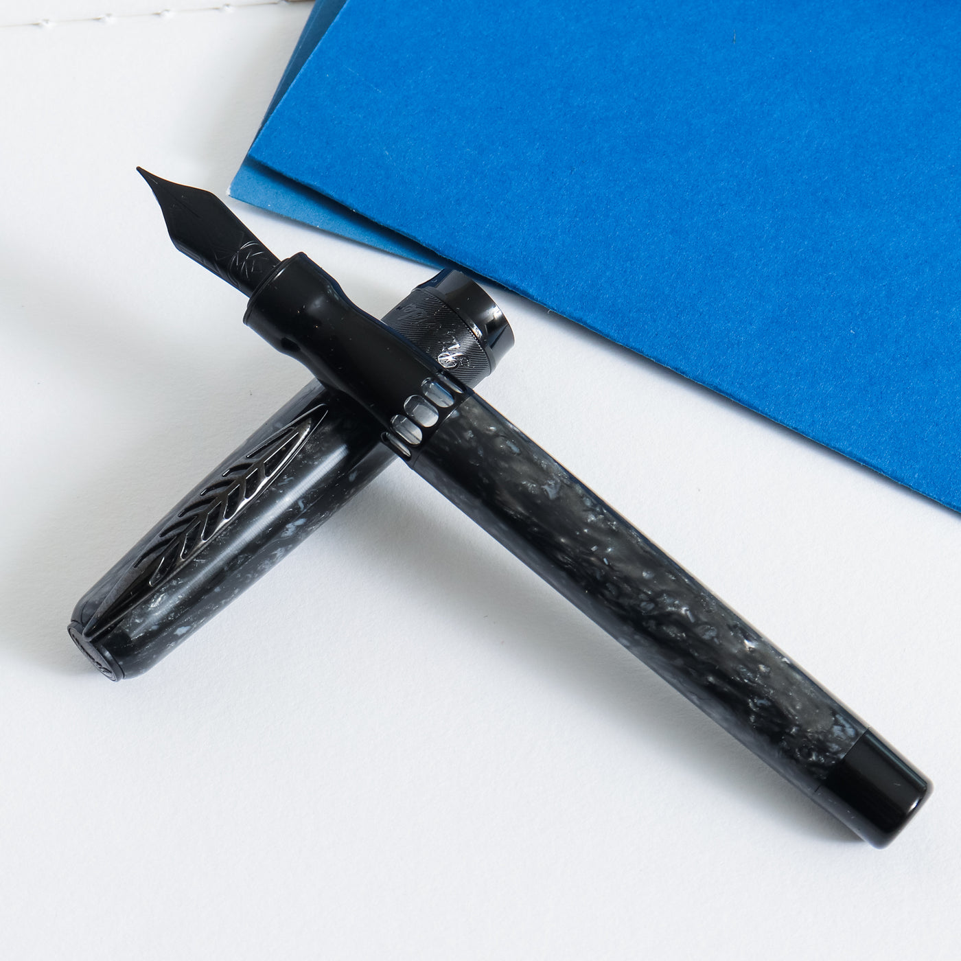 Pineider La Grande Bellezza Rocco Grey Fountain Pen