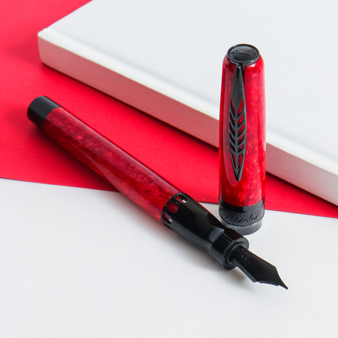 Pineider La Grande Bellezza Rocco Red Fountain Pen