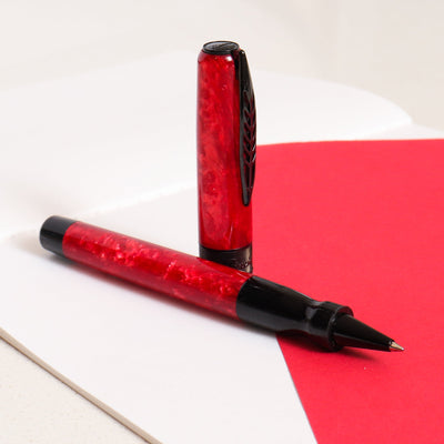 Pineider Rocco Red Rollerball Pen
