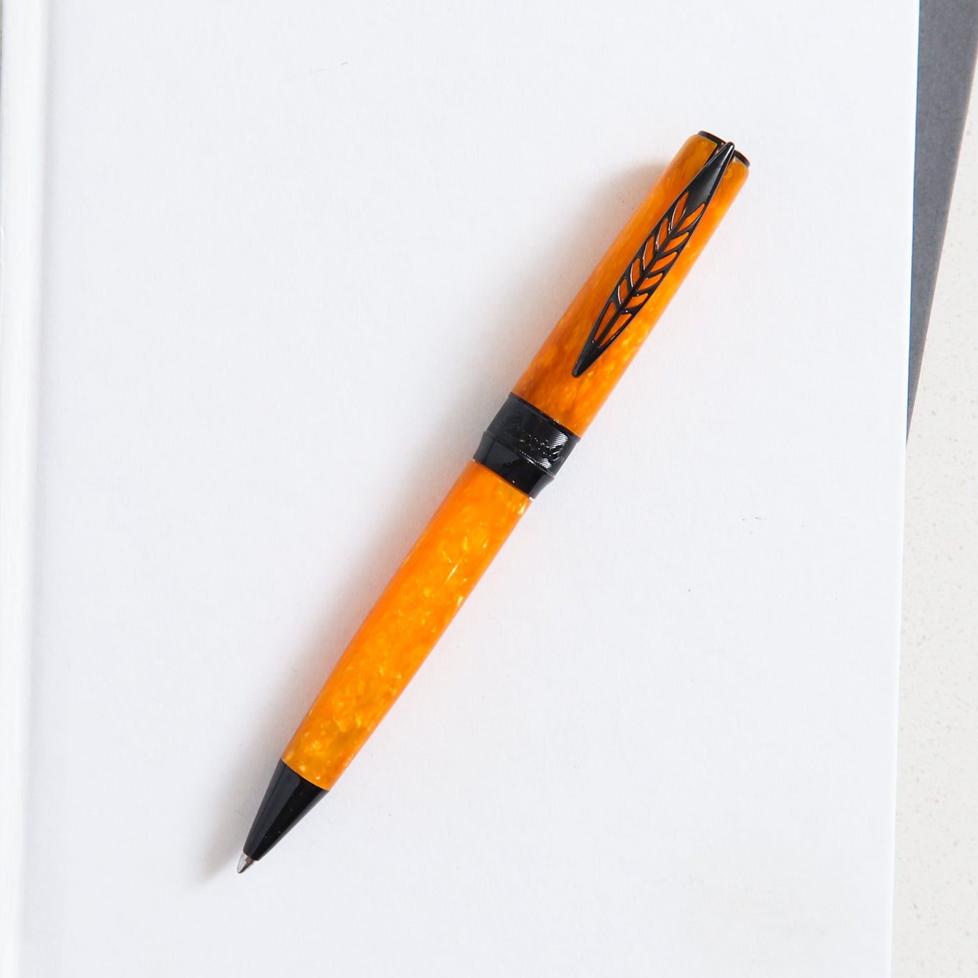 Pineider Rocco Orange Ballpoint Pen