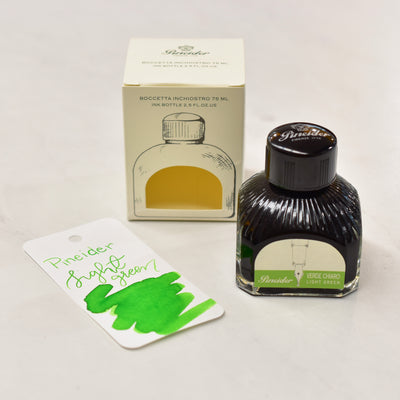 Pineider Light Green Ink Bottle