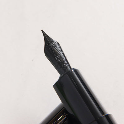 Pineider Modern Times All Black Fountain Pen Nib