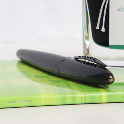 Pineider Modern Times All Black Fountain Pen Triangular Shape