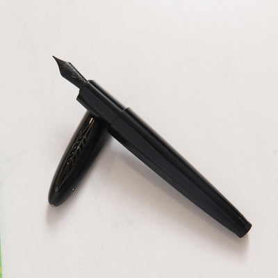 Pineider Modern Times All Black Fountain Pen