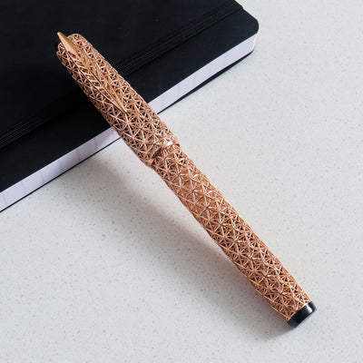 Pineider Psycho 18k Solid Gold Fountain Pen Set - 1/1 Piece Unique