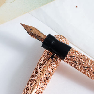 Pineider Psycho 18k Solid Gold Fountain Pen Set - 1/1 Piece Unique
