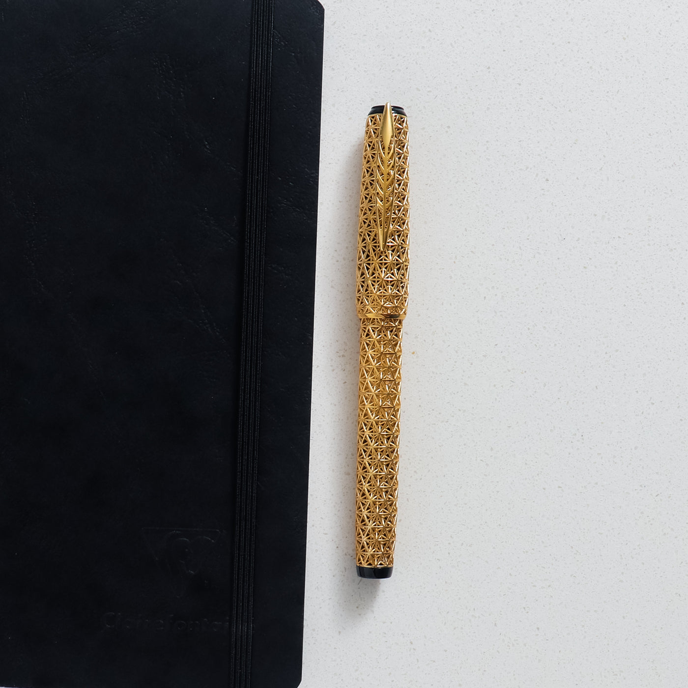 Pineider Psycho 18k Solid Gold Fountain Pen Set - 1/1 Piece Unique