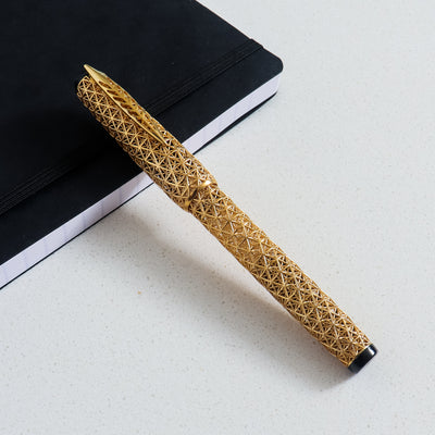 Pineider Psycho 18k Solid Gold Fountain Pen Set - 1/1 Piece Unique