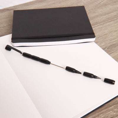 Pininfarina Forever Modula Black Ballpoint Pen Adjustable