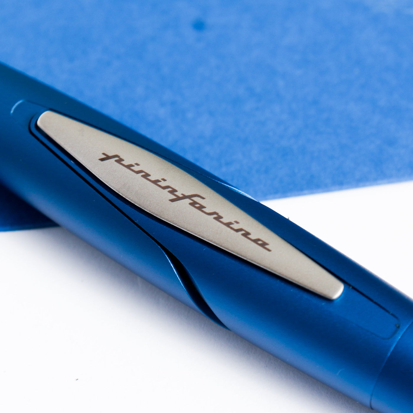 Pininfarina Novanta Blue Fountain Pen logo