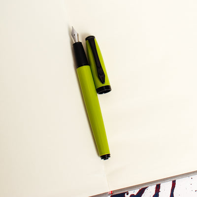 Platignum Studio Lime Green Fountain Pen