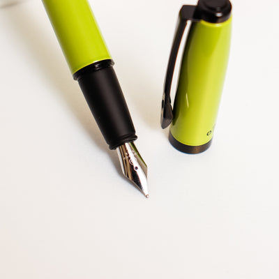 Platignum Studio Lime Green Fountain Pen