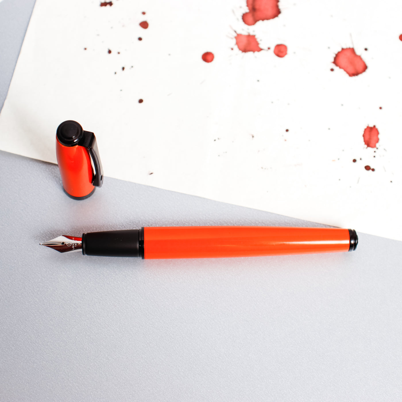 Platignum Studio Orange Fountain Pen