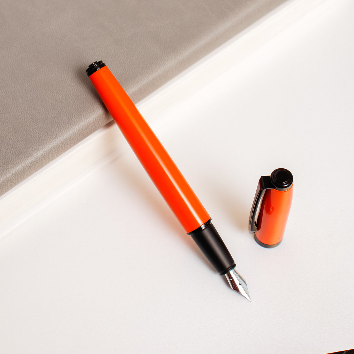 Platignum Studio Orange Fountain Pen