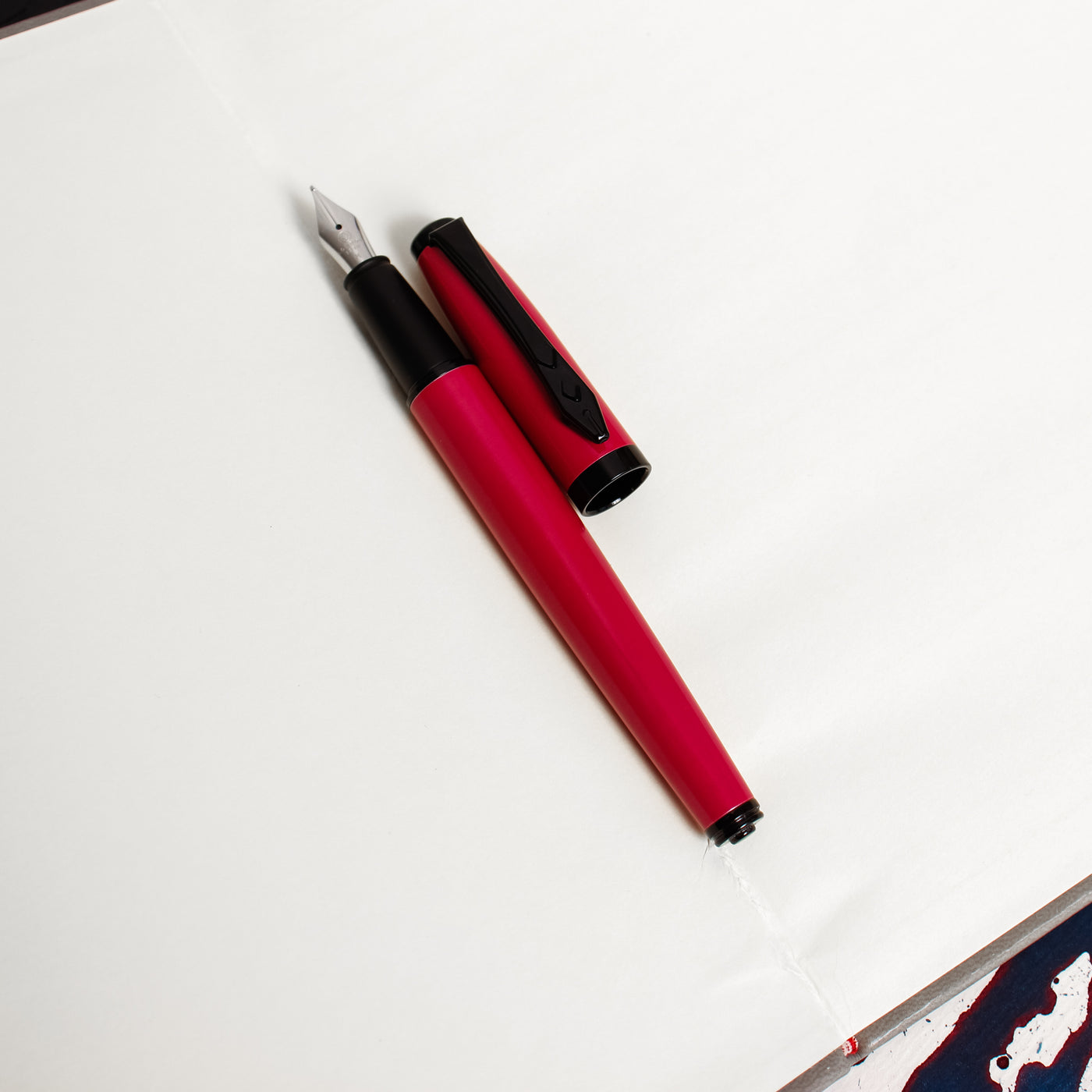 Platignum Studio Red Fountain Pen