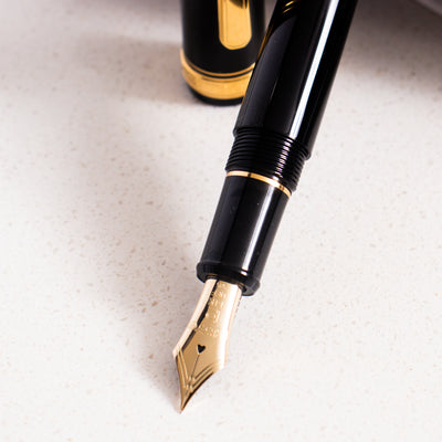 Platinum 3776 Century Black & Gold Fountain Pen