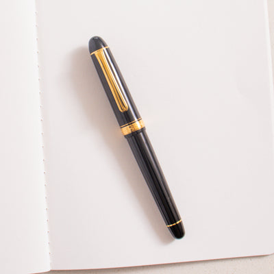 Platinum 3776 Century Black & Gold Fountain Pen