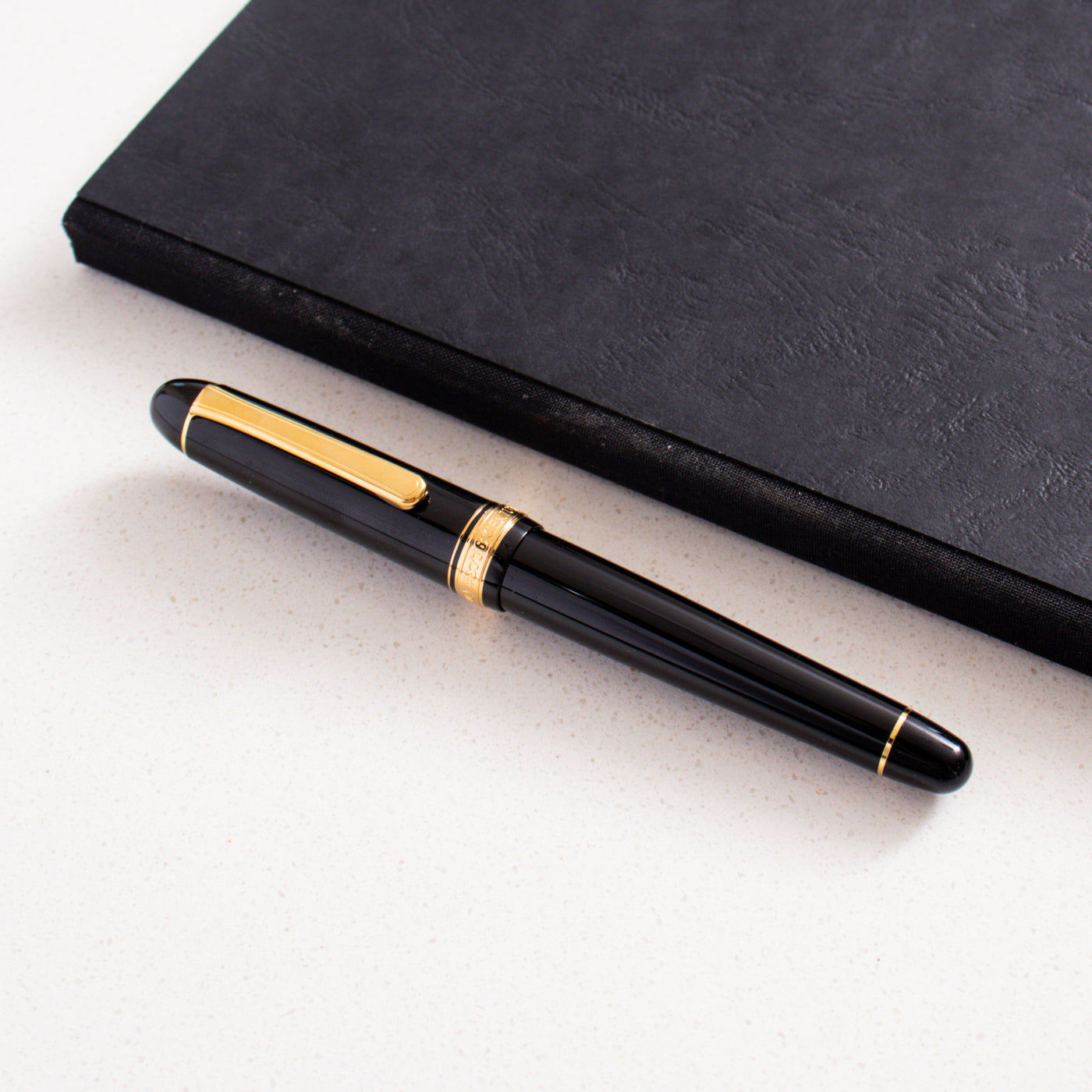 Platinum 3776 Century Black & Gold Fountain Pen